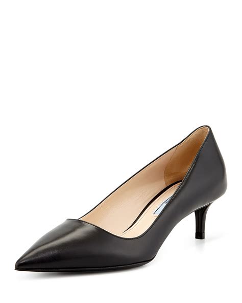 prada low heels|prada high heeled.